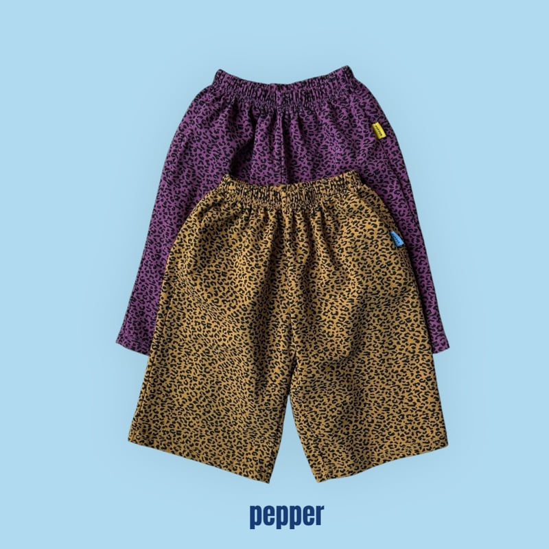 Pepper - Korean Children Fashion - #magicofchildhood - Leopard Pants
