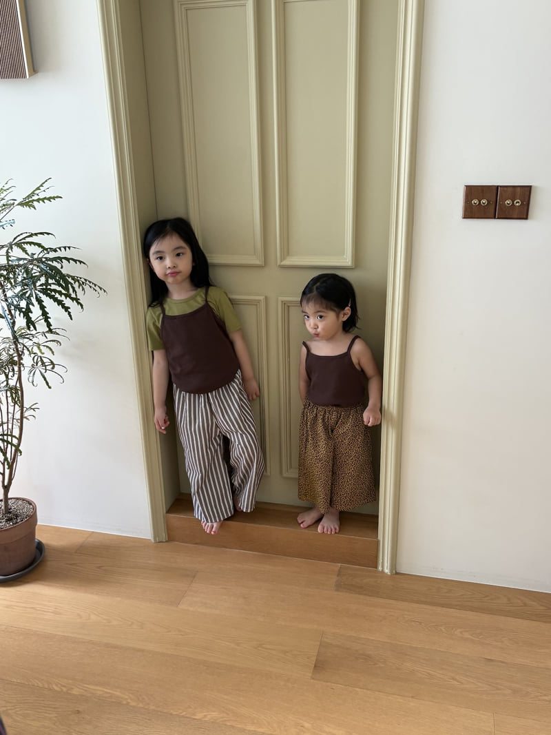 Pepper - Korean Children Fashion - #magicofchildhood - Ribbed Sleeveless Tee - 11