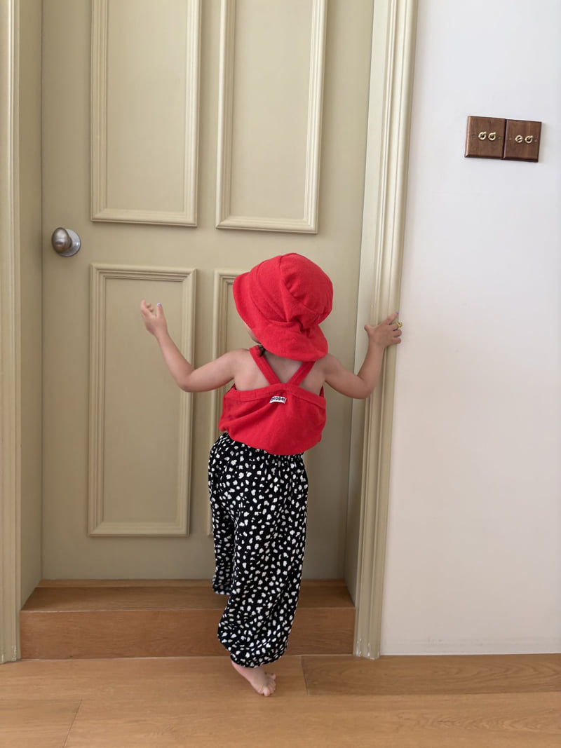 Pepper - Korean Children Fashion - #minifashionista - Ketchup Terry Sleeveless - 9
