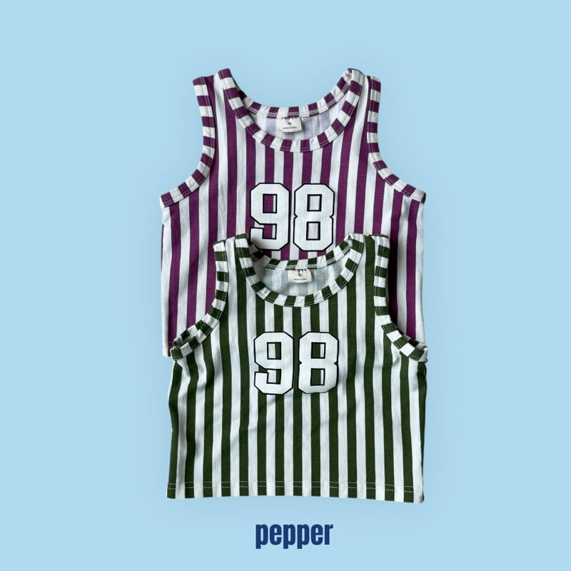 Pepper - Korean Children Fashion - #minifashionista - 98 Sleeveless Tee