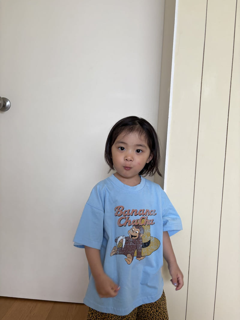 Pepper - Korean Children Fashion - #minifashionista - Banana ChaCha Short Sleeve Tee - 12