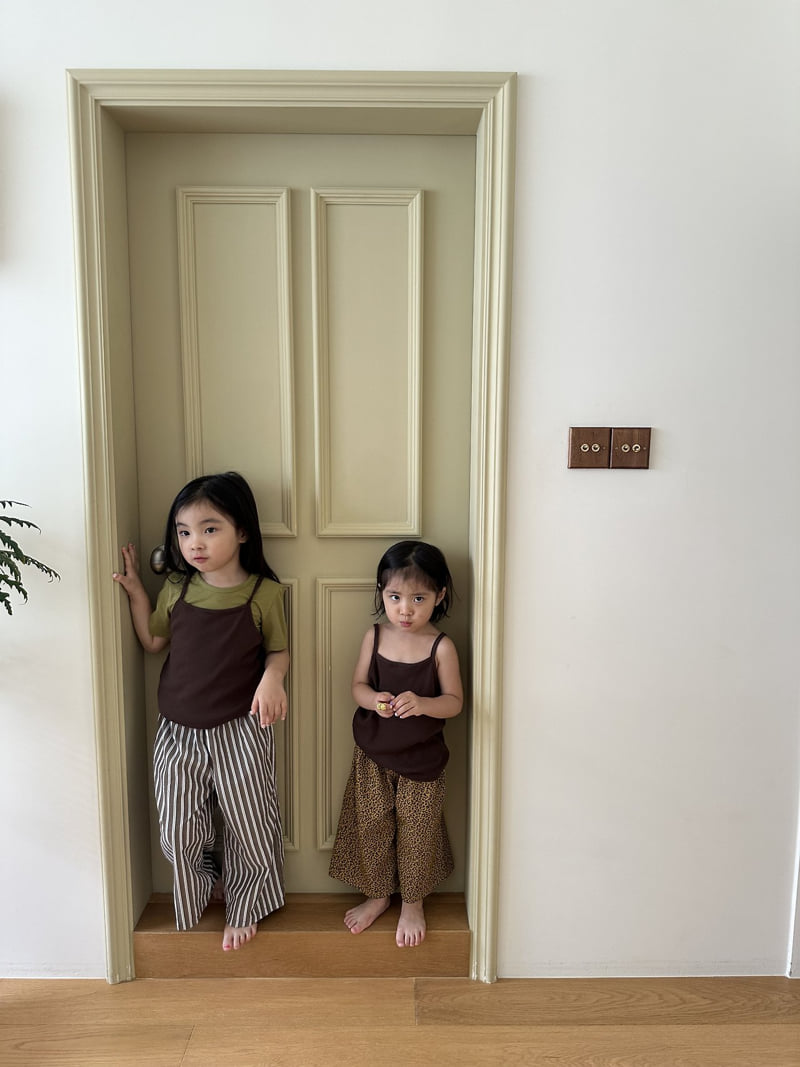 Pepper - Korean Children Fashion - #minifashionista - Ribbed Sleeveless Tee - 12