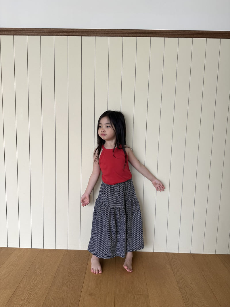 Pepper - Korean Children Fashion - #prettylittlegirls - Long Long Skirt - 9