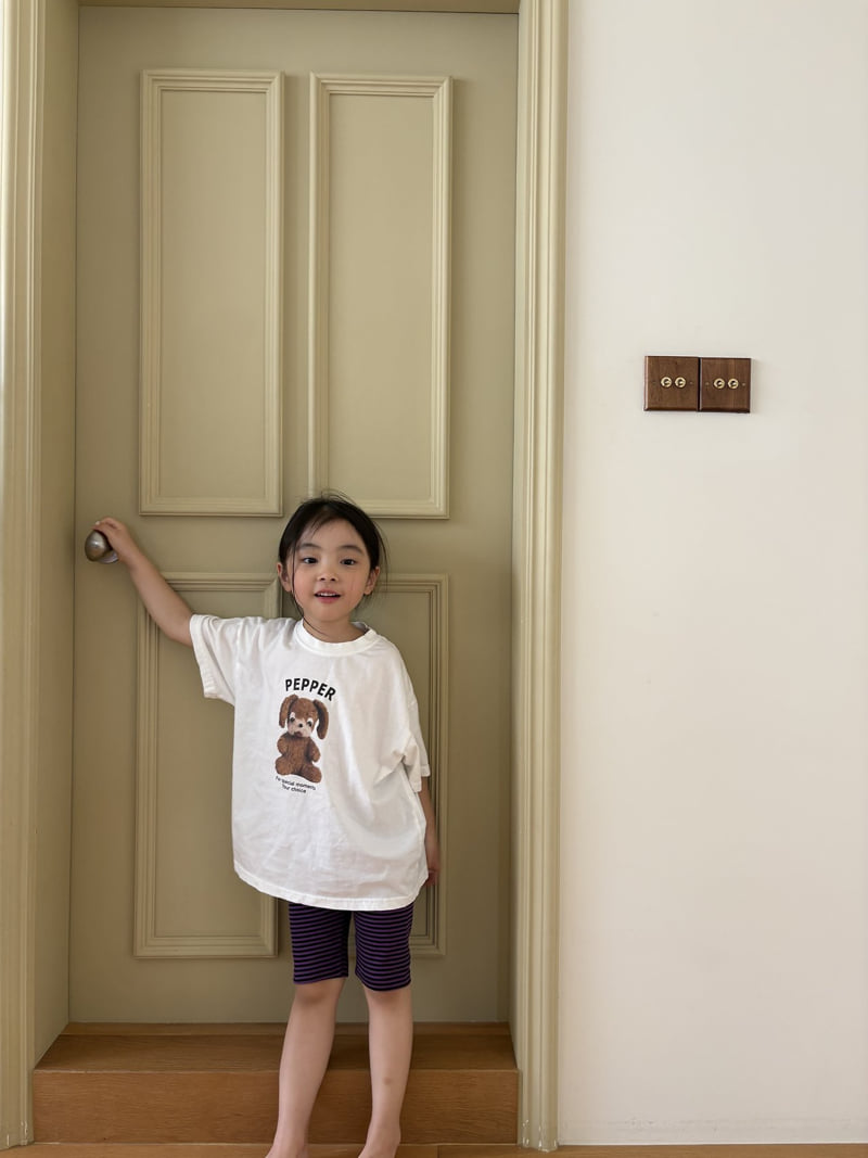 Pepper - Korean Children Fashion - #prettylittlegirls - Puppy Tee - 3