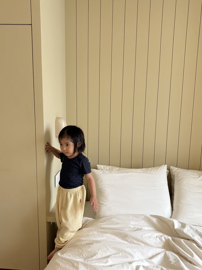 Pepper - Korean Children Fashion - #prettylittlegirls - Dot Stretch Tee - 9