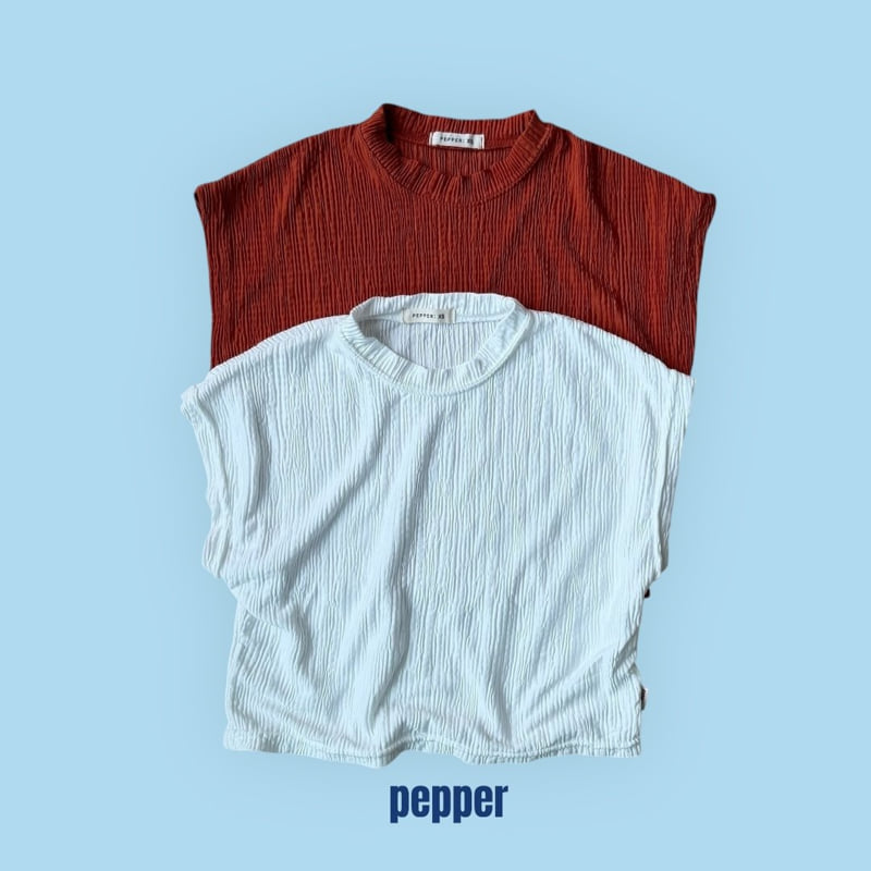 Pepper - Korean Children Fashion - #stylishchildhood - Pleats Tee