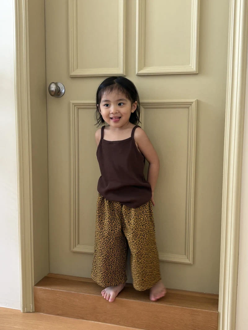 Pepper - Korean Children Fashion - #stylishchildhood - Leopard Pants - 6