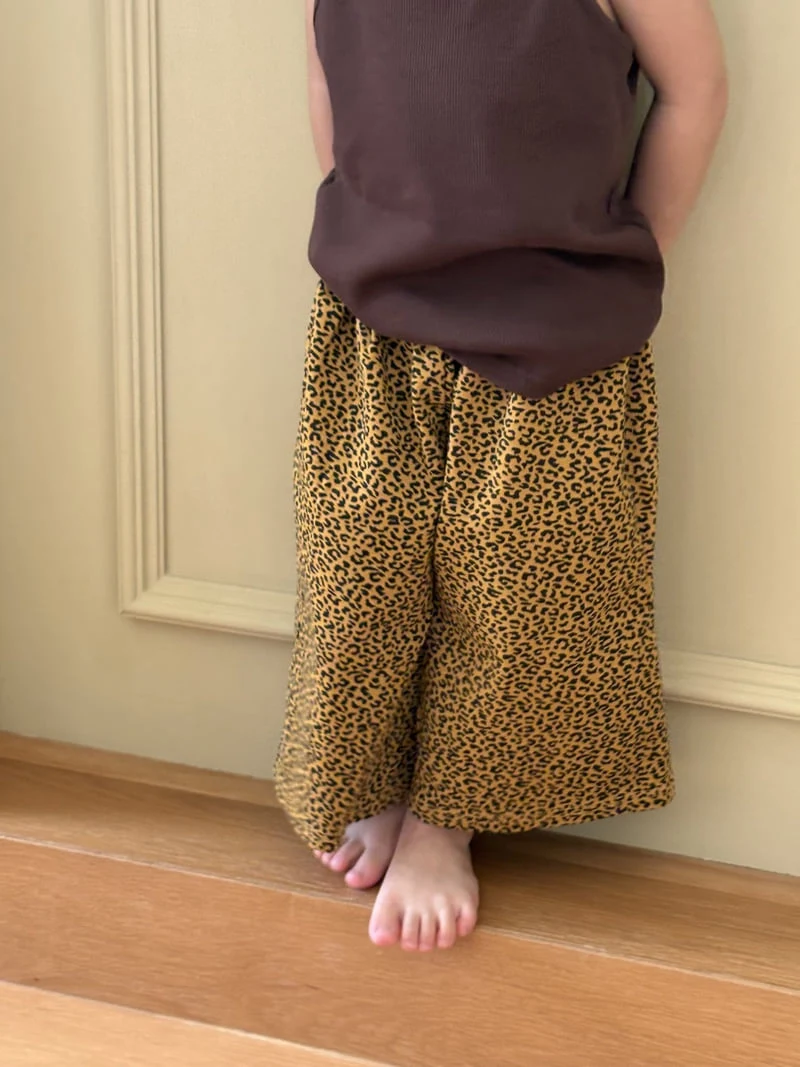 Pepper - Korean Children Fashion - #toddlerclothing - Leopard Pants - 5