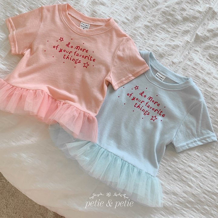 Petit & Petit - Korean Children Fashion - #Kfashion4kids - Berry Sheer Frill Tee - 9