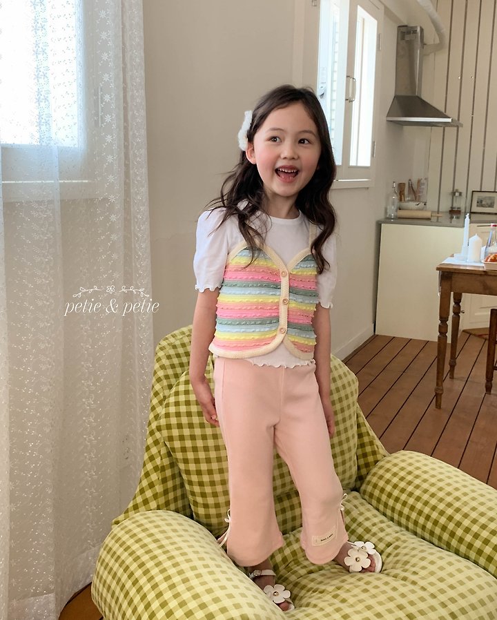 Petit & Petit - Korean Children Fashion - #Kfashion4kids - Ribbed Ribbon Flare Pants - 11