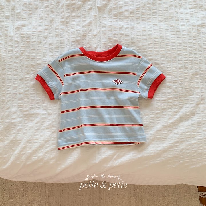 Petit & Petit - Korean Children Fashion - #Kfashion4kids - Toms Stripe Tee - 8