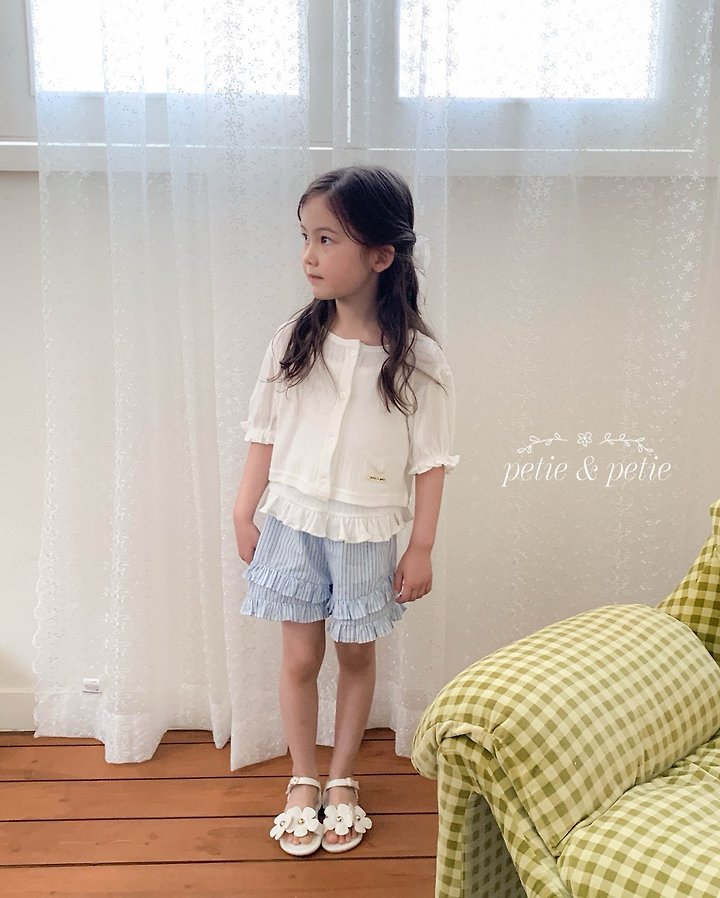 Petit & Petit - Korean Children Fashion - #Kfashion4kids - Mary Double Frill Pants - 7