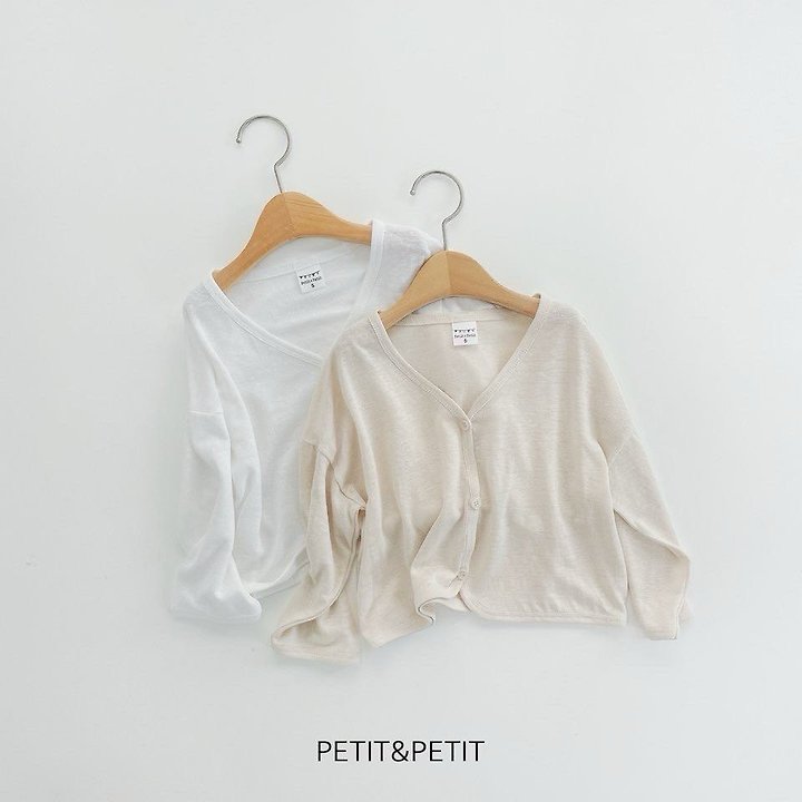 Petit & Petit - Korean Children Fashion - #Kfashion4kids - Linen Cardigan - 5