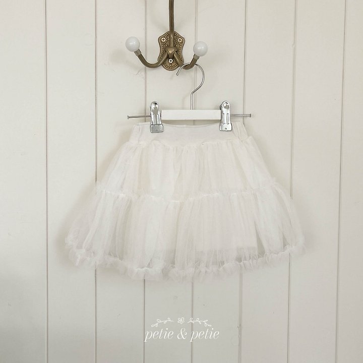 Petit & Petit - Korean Children Fashion - #Kfashion4kids - Tutu Skirt Leggings - 3