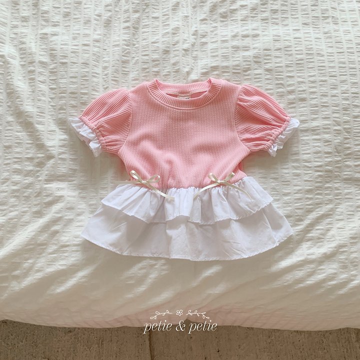 Petit & Petit - Korean Children Fashion - #childofig - Dalgona Frill Tee - 10