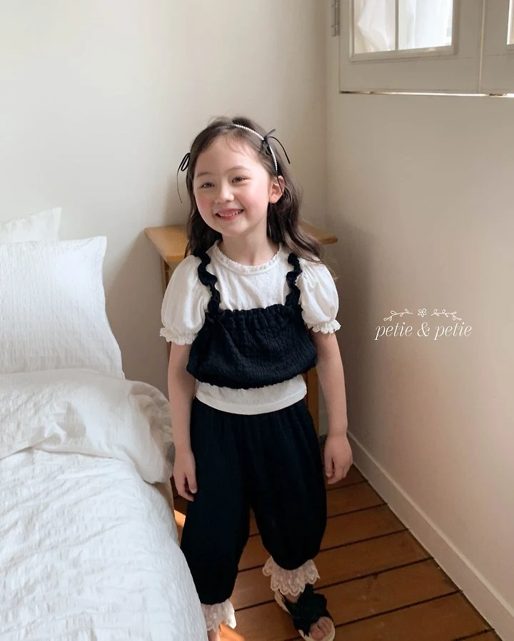 Petit & Petit - Korean Children Fashion - #childofig - Popcorn Frill Bustier - 8