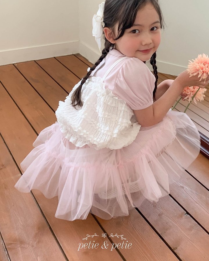 Petit & Petit - Korean Children Fashion - #childofig - Lua Tulle One-piece - 7
