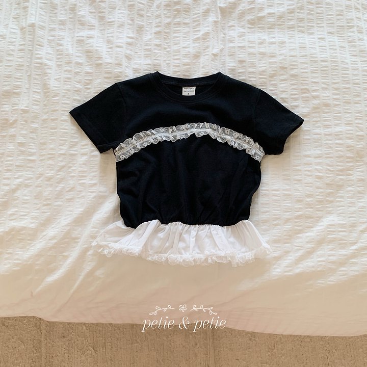 Petit & Petit - Korean Children Fashion - #childofig - Sugar Frill Tee - 4