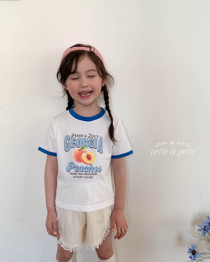 Petit & Petit - Korean Children Fashion - #childofig - Peach Tee