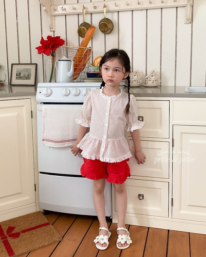 Petit & Petit - Korean Children Fashion - #childofig - Candy Frill Pants - 8
