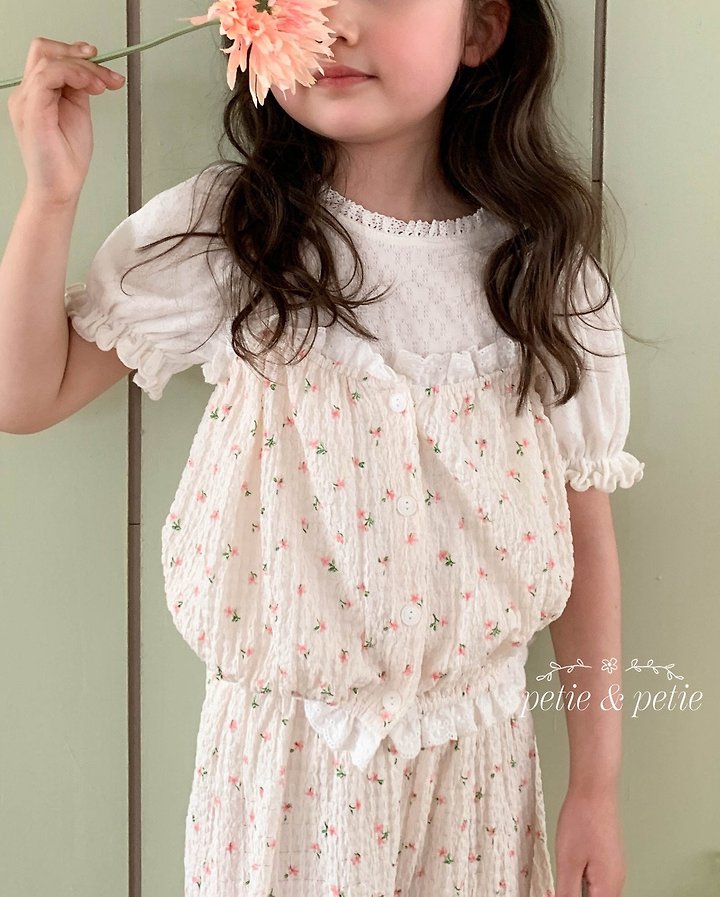 Petit & Petit - Korean Children Fashion - #childrensboutique - Sweet Bustier - 7