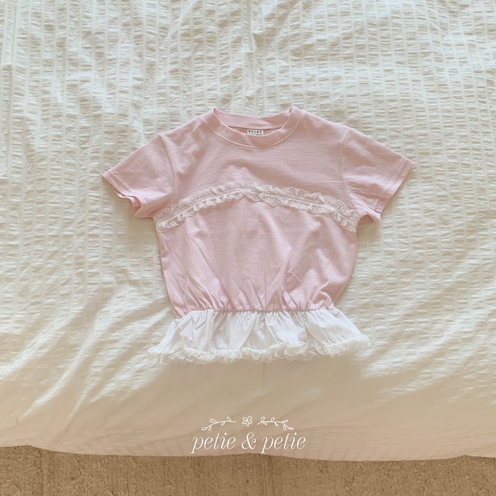 Petit & Petit - Korean Children Fashion - #childrensboutique - Sugar Frill Tee - 5