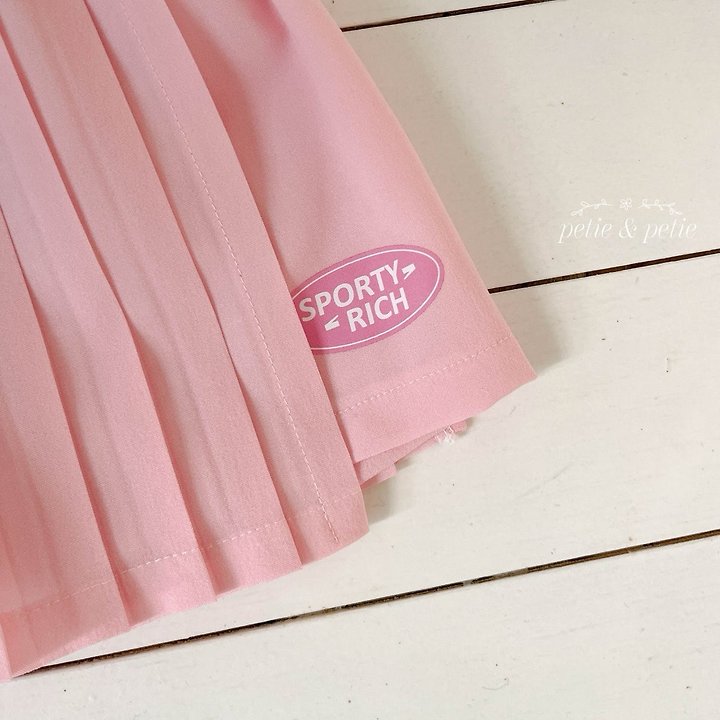 Petit & Petit - Korean Children Fashion - #childrensboutique - Pleated Skort - 11