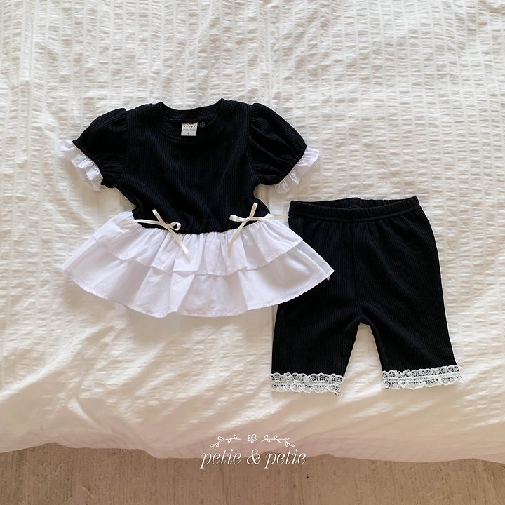 Petit & Petit - Korean Children Fashion - #designkidswear - Dalgona Frill Tee - 12