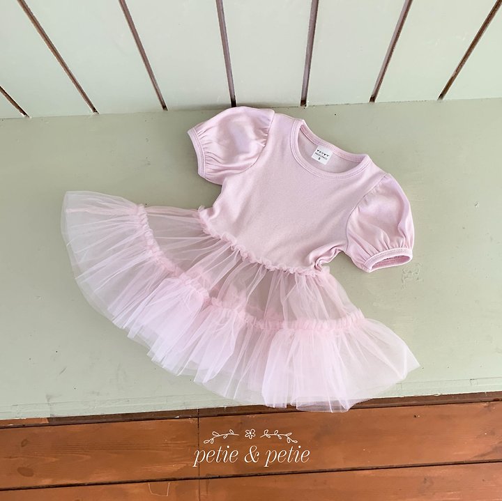 Petit & Petit - Korean Children Fashion - #designkidswear - Lua Tulle One-piece - 9