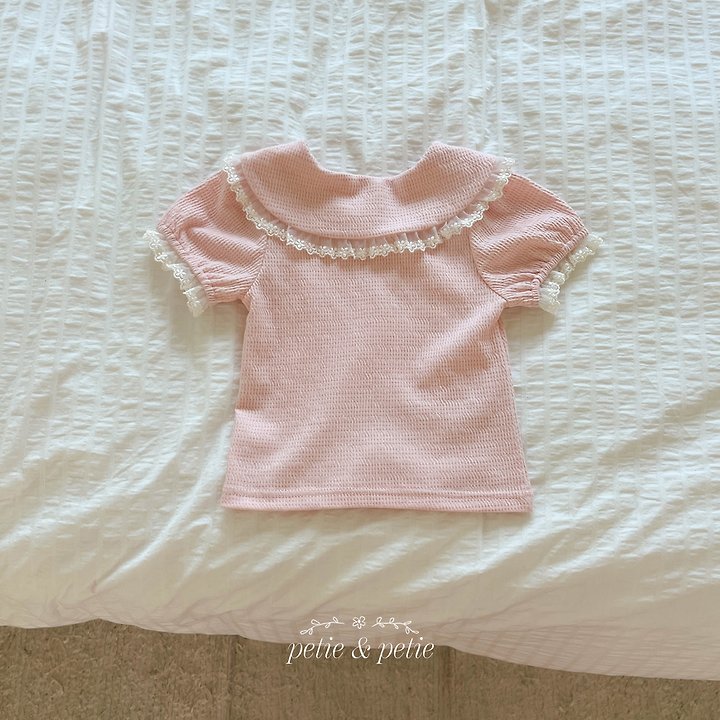 Petit & Petit - Korean Children Fashion - #designkidswear - Marble Sailor Tee - 11