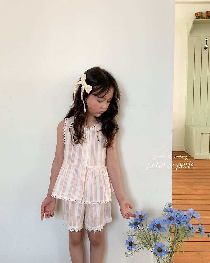 Petit & Petit - Korean Children Fashion - #designkidswear - Pie Stripe Pants - 9