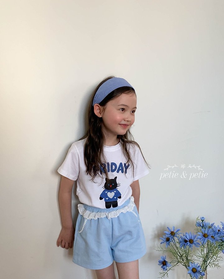 Petit & Petit - Korean Children Fashion - #fashionkids - Cats Shirring Tee