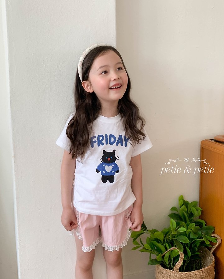 Petit & Petit - Korean Children Fashion - #fashionkids - Powder Lace Pants - 7
