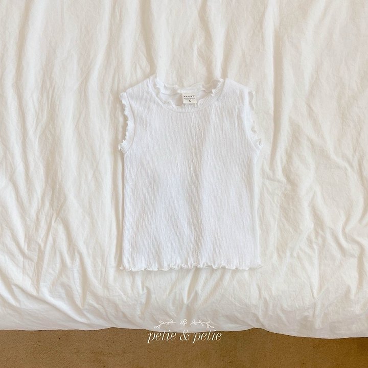 Petit & Petit - Korean Children Fashion - #fashionkids - Chic Wavy Tee - 8