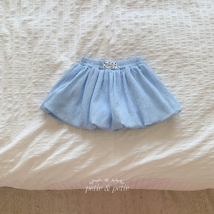 Petit & Petit - Korean Children Fashion - #kidsshorts - Kale Balloon Skirt - 3