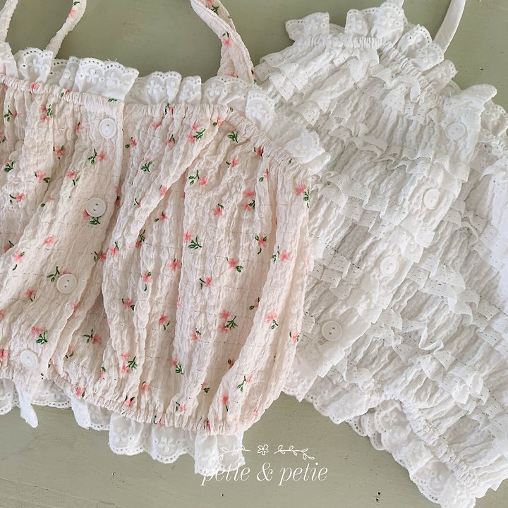 Petit & Petit - Korean Children Fashion - #kidsstore - Sweet Bustier - 12
