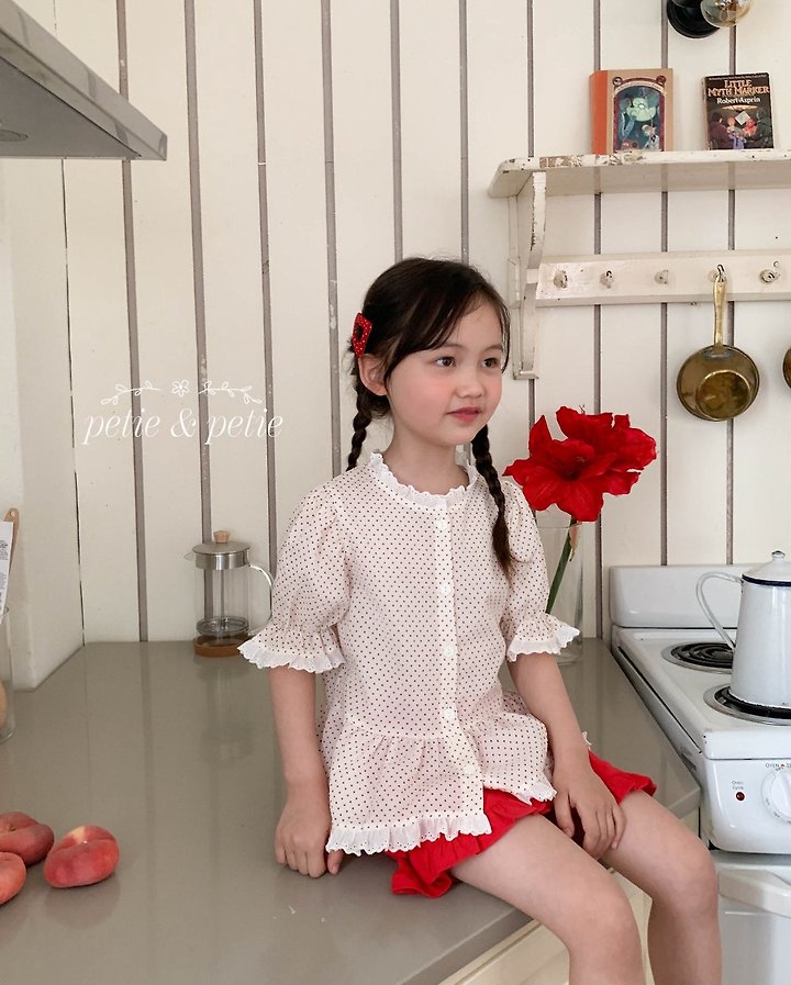 Petit & Petit - Korean Children Fashion - #kidsstore - Pring Blouse - 8