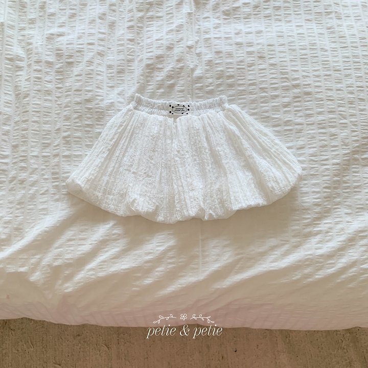 Petit & Petit - Korean Children Fashion - #kidsshorts - Kale Balloon Skirt - 4