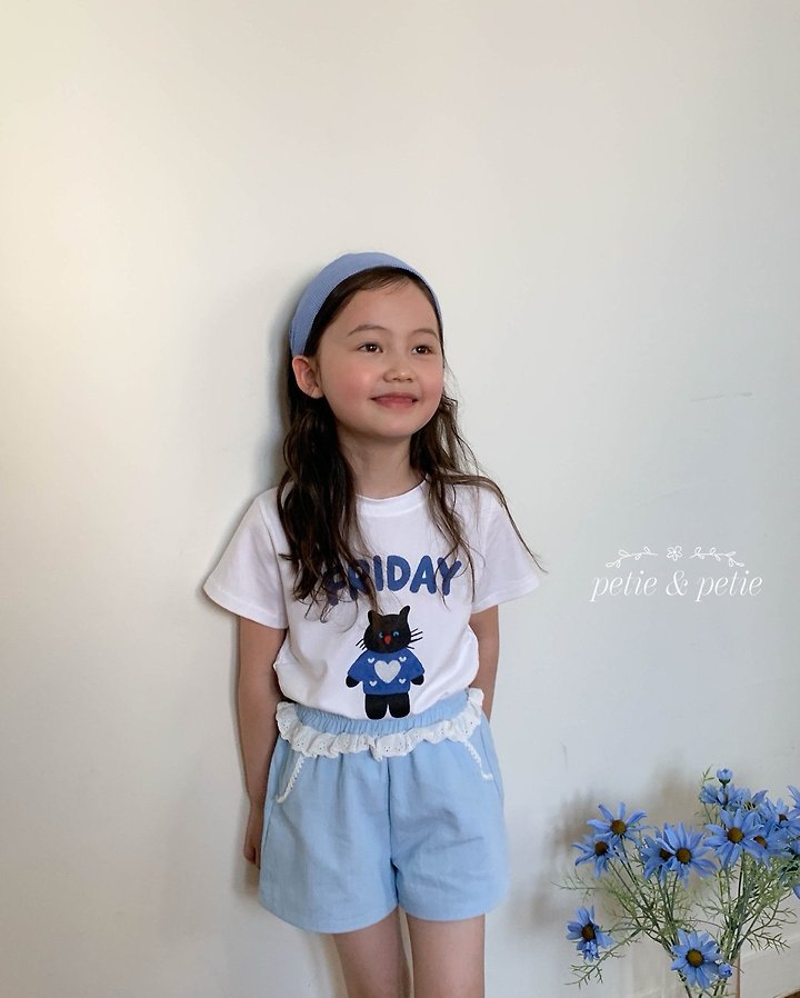 Petit & Petit - Korean Children Fashion - #kidsstore - Cats Shirring Tee - 3