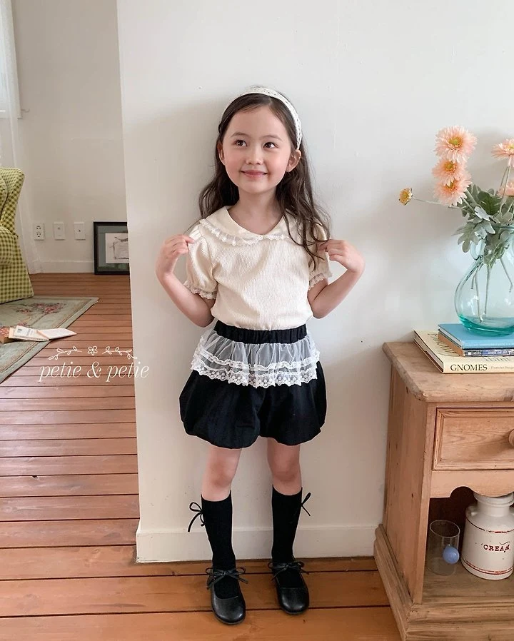 Petit & Petit - Korean Children Fashion - #kidsstore - Marble Sailor Tee