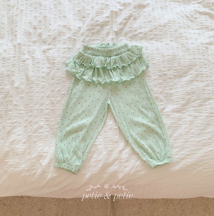 Petit & Petit - Korean Children Fashion - #kidsstore - Dot Pleats Cancan Pants - 2