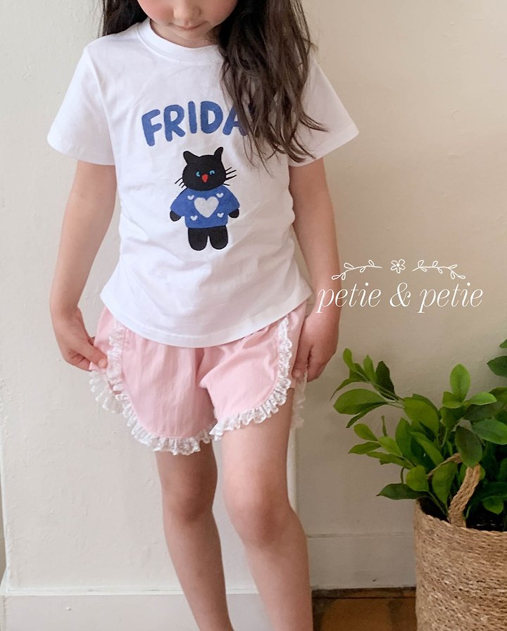 Petit & Petit - Korean Children Fashion - #kidsstore - Powder Lace Pants - 9