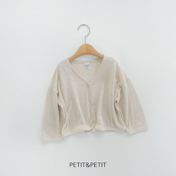 Petit & Petit - Korean Children Fashion - #kidsstore - Linen Cardigan - 3