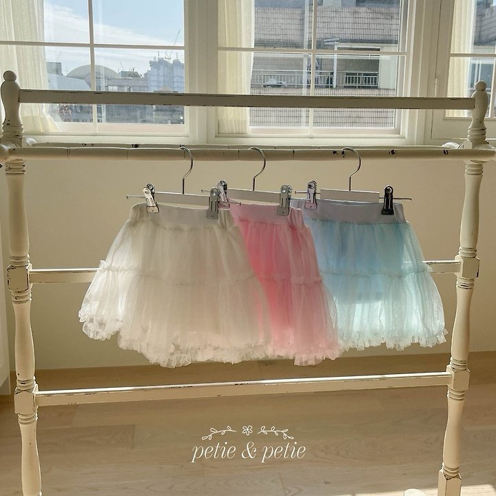 Petit & Petit - Korean Children Fashion - #kidsstore - Tutu Skirt Leggings
