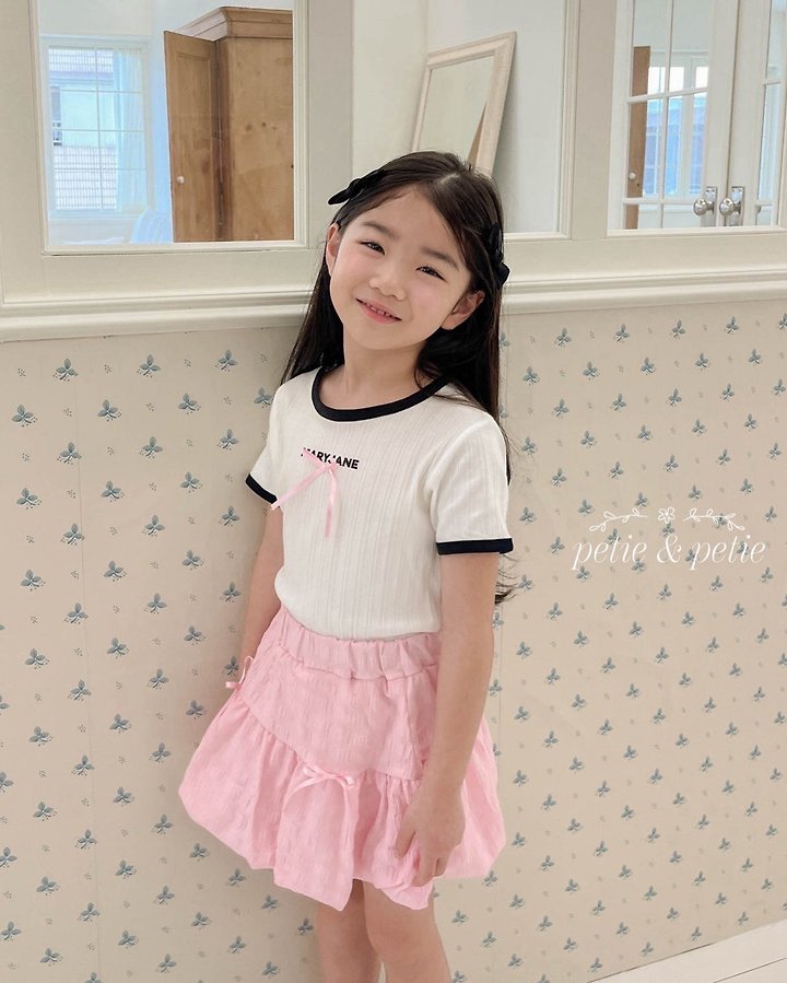 Petit & Petit - Korean Children Fashion - #kidsstore - Mary Jane Tee - 6