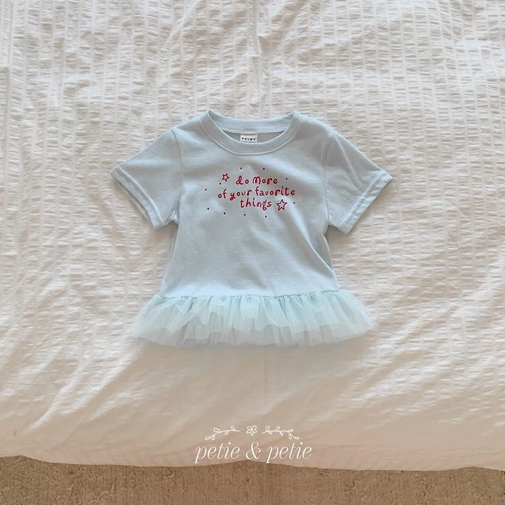 Petit & Petit - Korean Children Fashion - #kidzfashiontrend - Berry Sheer Frill Tee - 8