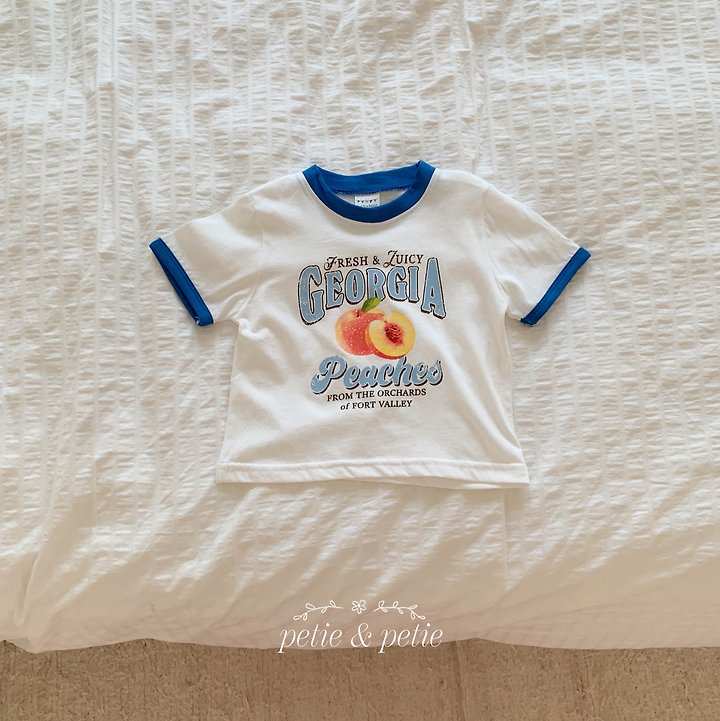 Petit & Petit - Korean Children Fashion - #kidzfashiontrend - Peach Tee - 8