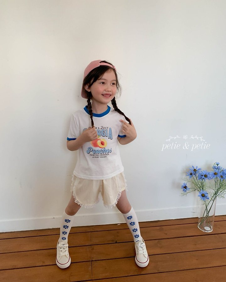 Petit & Petit - Korean Children Fashion - #kidzfashiontrend - Powder Lace Pants - 10