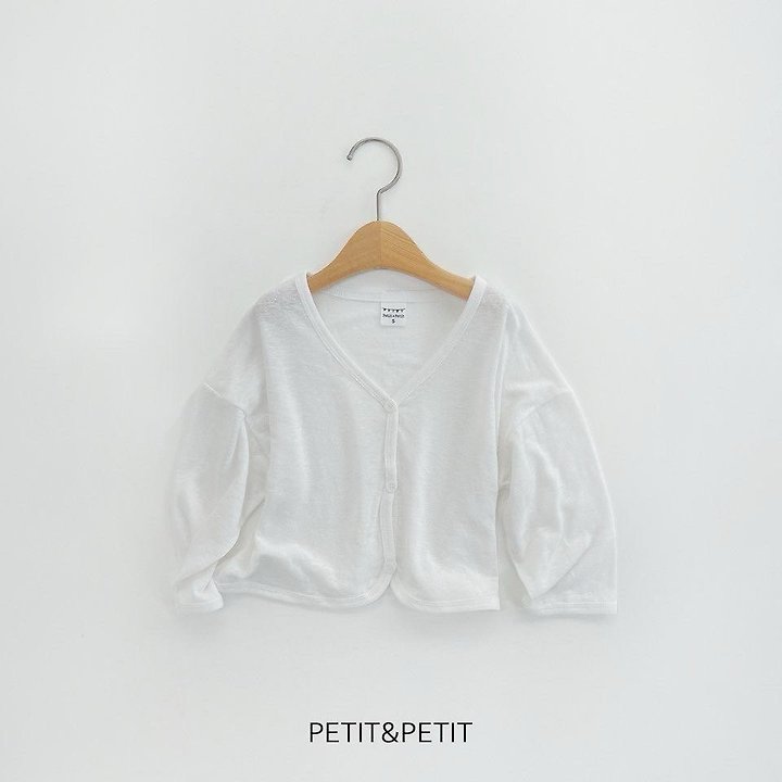 Petit & Petit - Korean Children Fashion - #kidsstore - Linen Cardigan - 4