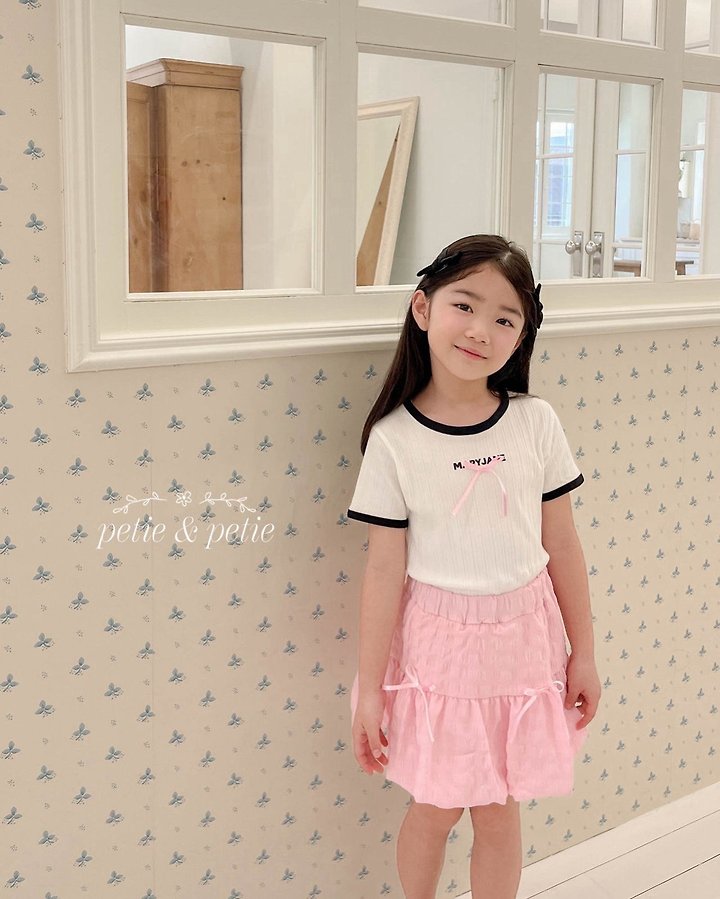 Petit & Petit - Korean Children Fashion - #kidzfashiontrend - Mary Jane Tee - 7